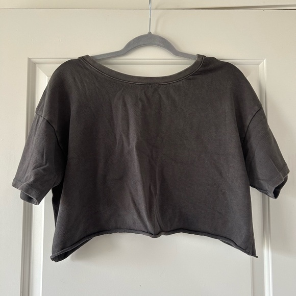 Aerie Cropped Sweatshirt Tank - Picture 2 of 3